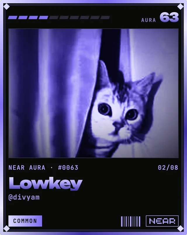 Lowkey Aura card